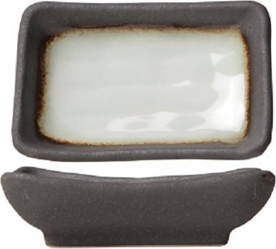 Cosy&Trendy Cosy en Trendy Stone Schaaltje Rechth. 10.5x7cm Aardewerk (set van 6)