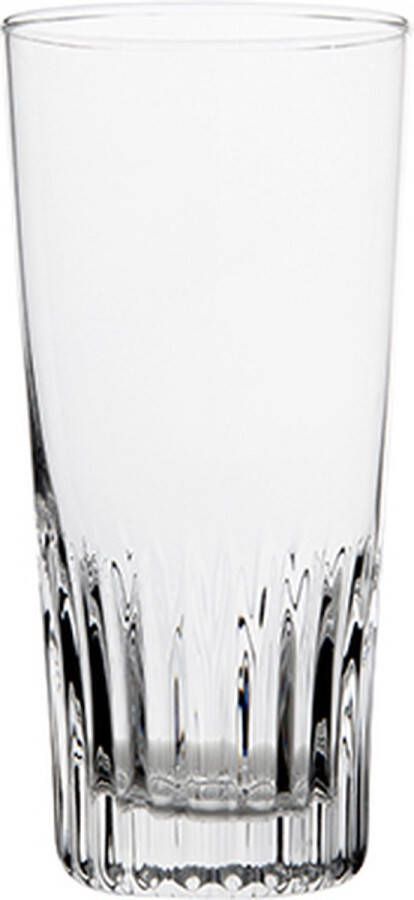 Merkloos 6x Stuks vaasjes bierglazen 330 ml Bierglazen