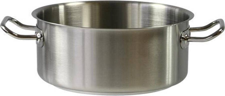Cosy&Trendy Ct Prof Kookpot Laag 4 25l 24x10 5cmzonder Deksel Alle Vuren