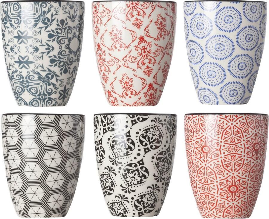 Cosy & Trendy Koffiekopjes Delirio 200 ml 6 Stuks