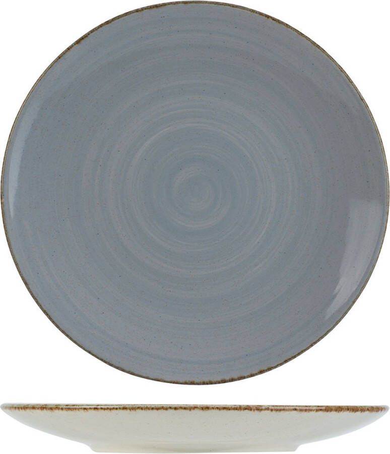 Cosy&Trendy Cosy & Trendy Dessertbord Granite Denim Blauw ø 22 cm