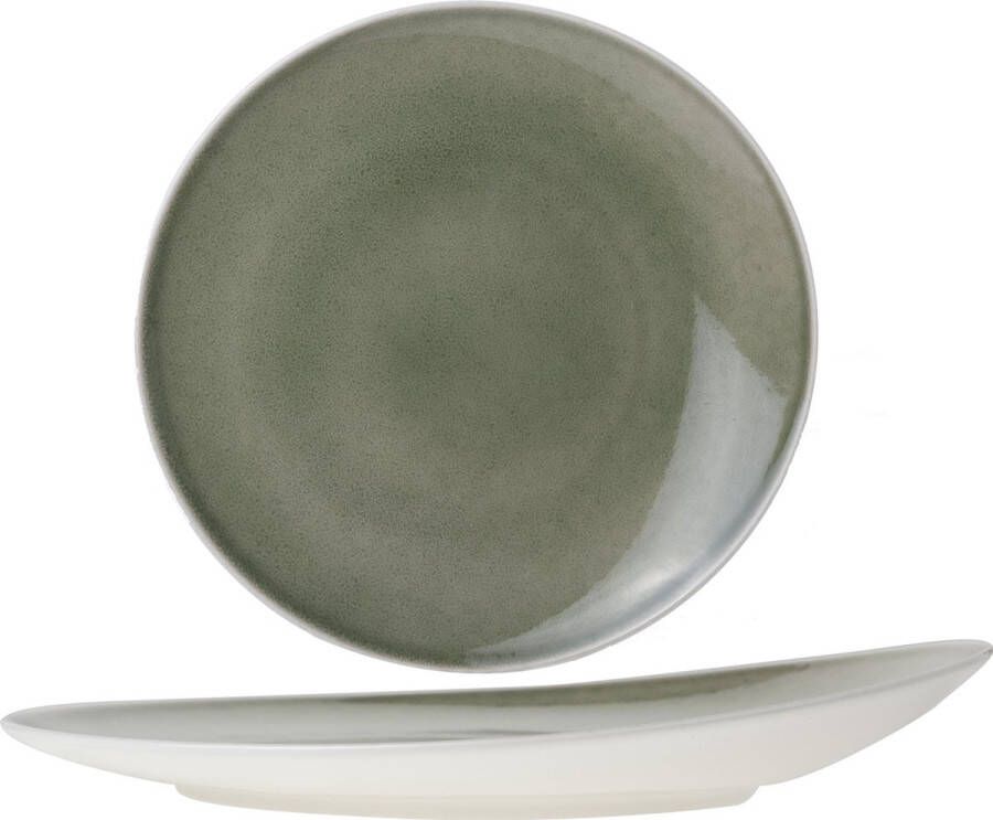 Cosy&Trendy For Professionals Chrome Green Plat Bord Ø 27 cm