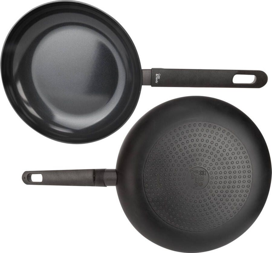 Cosy&Trendy Full Black Braadpan Ø 28cm x 5 5cm Zwart