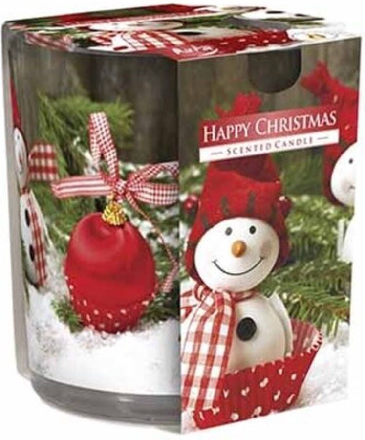 Cosy&Trendy Cosy & Trendy Geurkaars in glas Happy Christmas