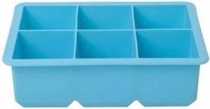Cosy&Trendy Cosy & Trendy Kubus Ijsblokjesvorm Blauw 6 Kubussen