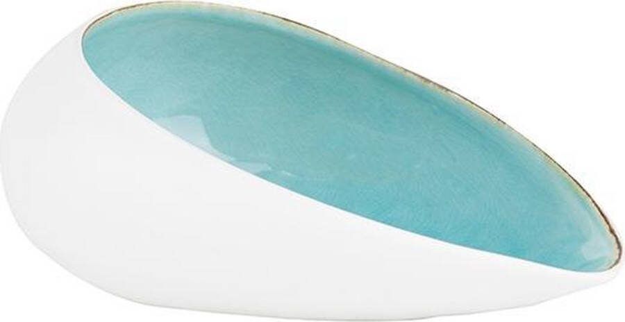 Cosy&Trendy Laguna Azzurro Schaal 21 5x15xh8 5cmdrop-shape