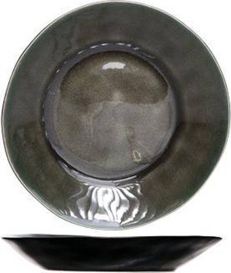 Cosy&Trendy Laguna Verde Rond Bord Schotel 15cm ( Set van 6 )