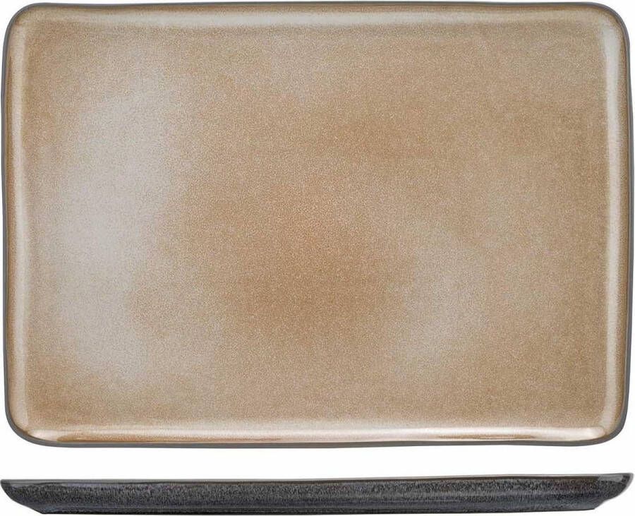 Cosy&Trendy COSY & TRENDY LERIDA DESERT BORD 34 5X24CM RECHTHOEKIG (SET VAN 2)
