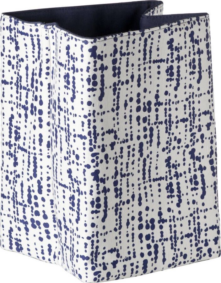 Cosy&Trendy Cosy & Trendy Mand Magic Fabric 25 cm x 25 cm x 30 cm Wit-Blauw