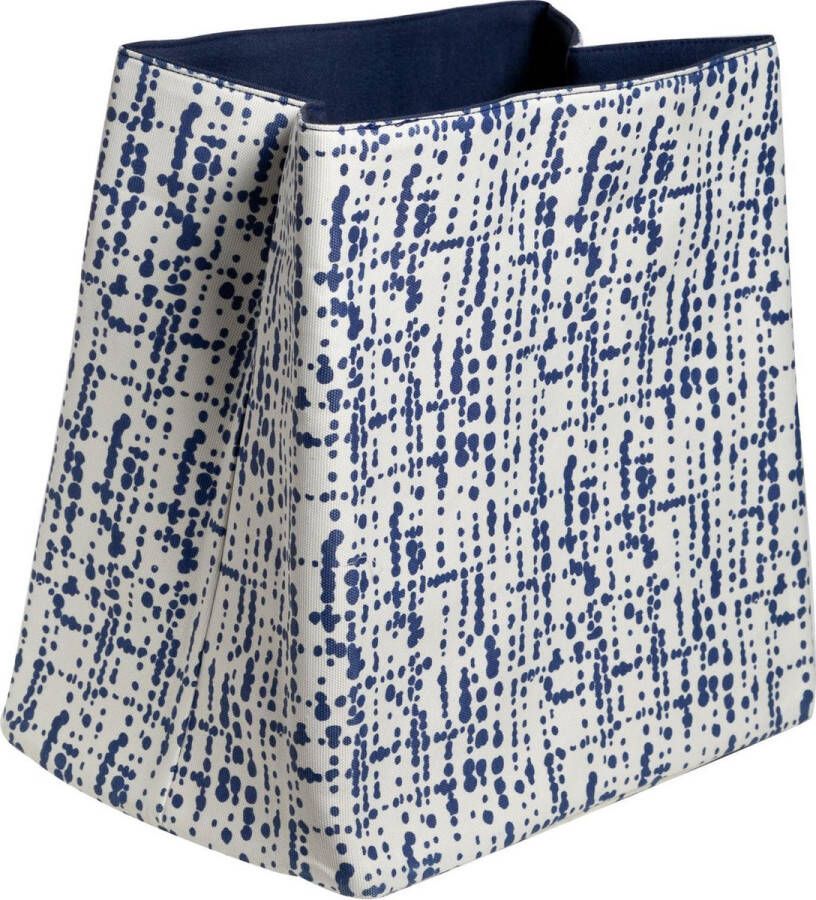 Cosy&Trendy Cosy & Trendy Mand Magic Fabric 40 cm x 30 cm x 34 cm Wit-Blauw