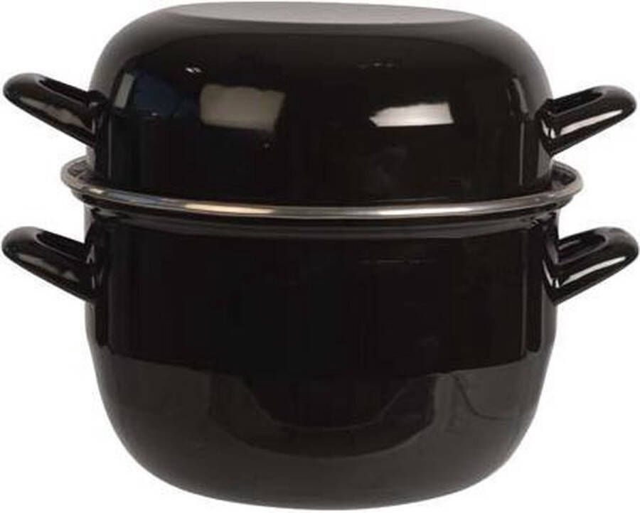 Cosy & Trendy Mosselpan Zwart ø 20 cm 3.3 liter
