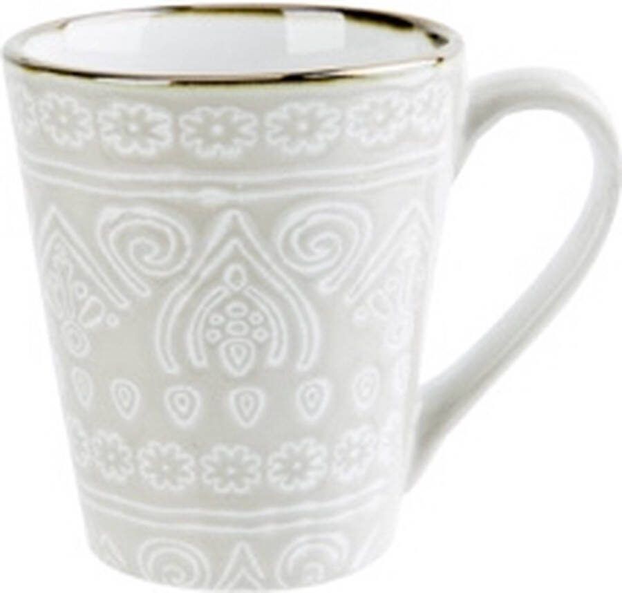 Cosy&Trendy Murano Beige Beker D8 8xh10 4cm 34cl