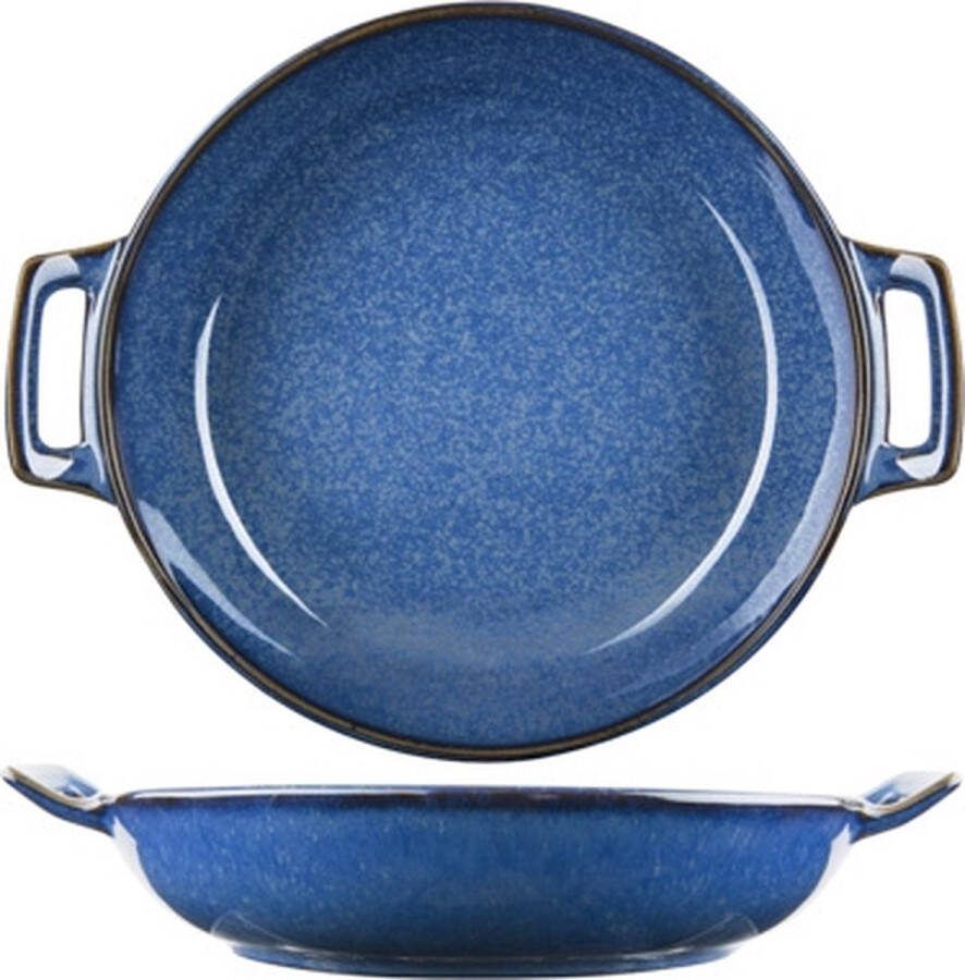 Cosy&Trendy Narwal-Blue Schaal D20 4-24.8xh4 5-5cm Porselein (Set van 3)