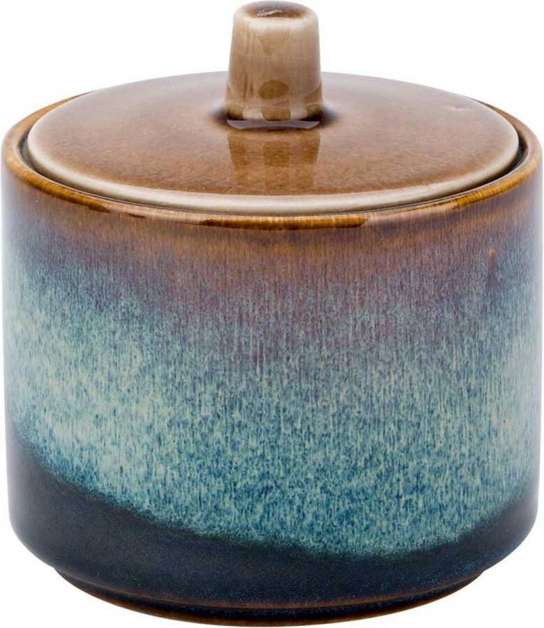 Cosy Trendy Cosy&Trendy Quintana Amber Suikerpot D8xh6.7-8 5cm
