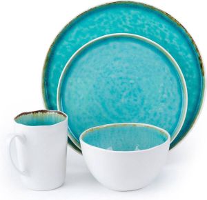 Cosy&Trendy Cosy & Trendy Serviesset Laguna Azzurro 24-Delig