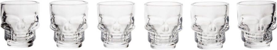 Cosy & Trendy Cosy&trendy Skull Shotglas 4 Cl Set-6