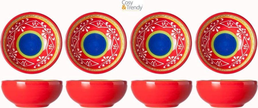 Cosy&Trendy SOMBRERO RED KOM D8.5XH3.5CM
