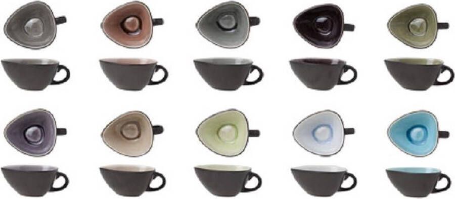 Cosy&Trendy Streetfood Festival Schaaltje Met Oor 10.5x9xh5cm 17cl ( set van 10 )