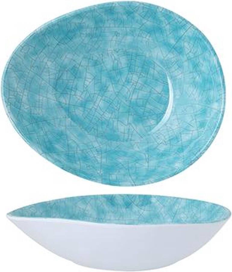 Cosy&Trendy Streetfood Go Azzurro DIEP BORD 19.5x16cm Melamine