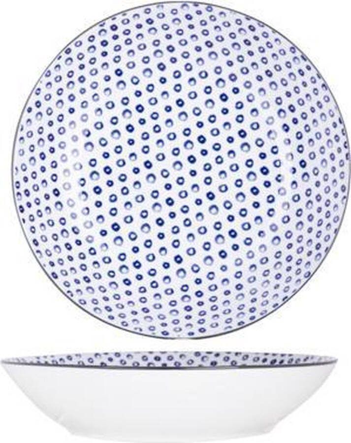 Cosy&Trendy Tondo Blue Diep Bord D20xh4 5cm
