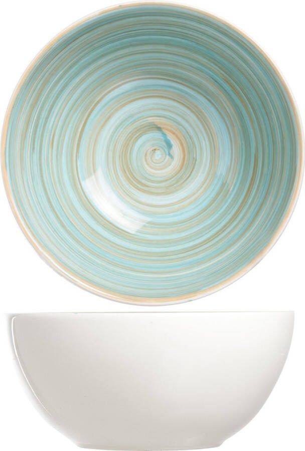 Cosy & Trendy Soepkommen Turbolino Blauw ø 15 cm 6 stuks 500 ml 6 stuks