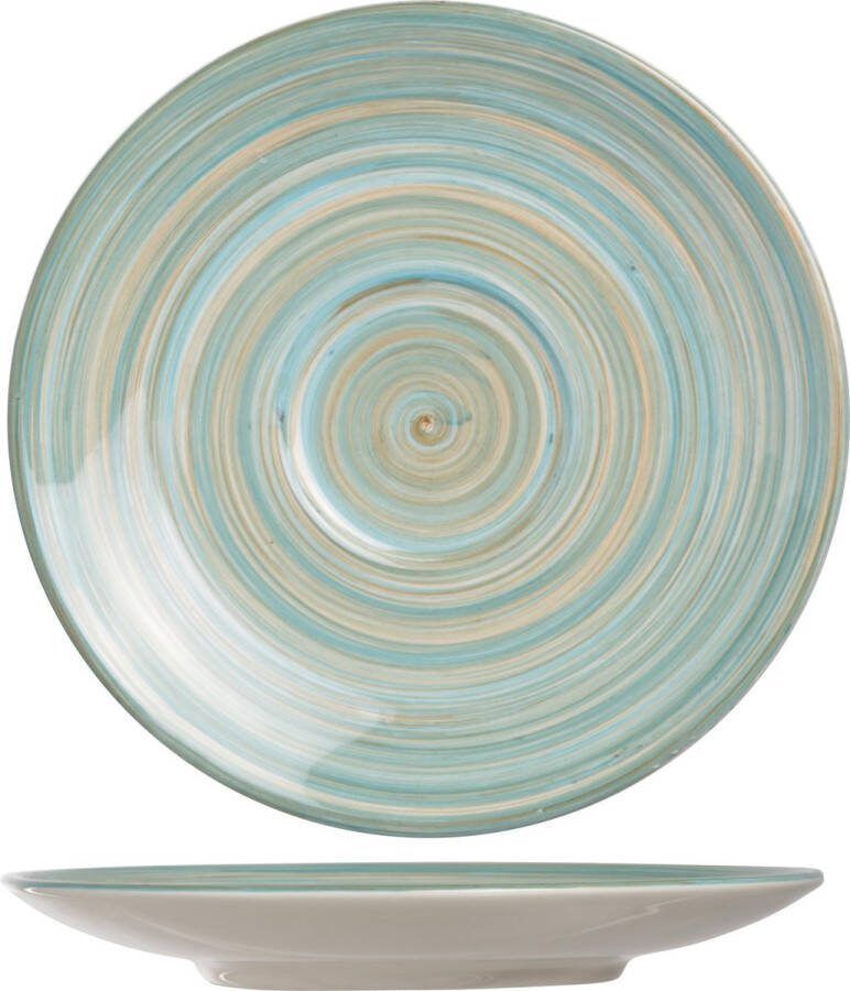 Cosy & Trendy Koffieschotels Turbolino Blauw ø 17 cm 6 stuks