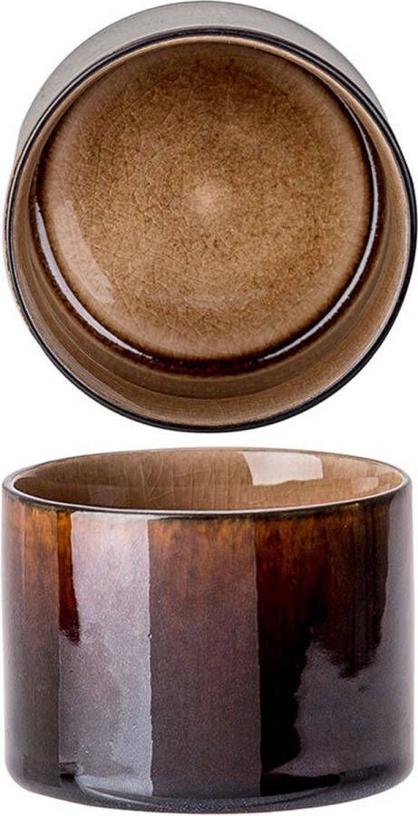 Cosy Trendy Cosy & Trendy Dipschaaltje Quintana Amber ø 8 cm 200 ml