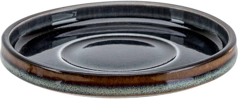 Cosy Trendy Cosy & Trendy Espresso Schotel Quintana Blue ø 12 cm