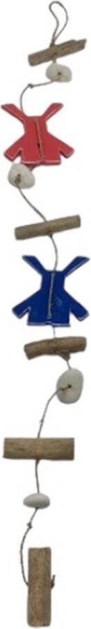 Cot Guirlande Molen rood-wit-blauw