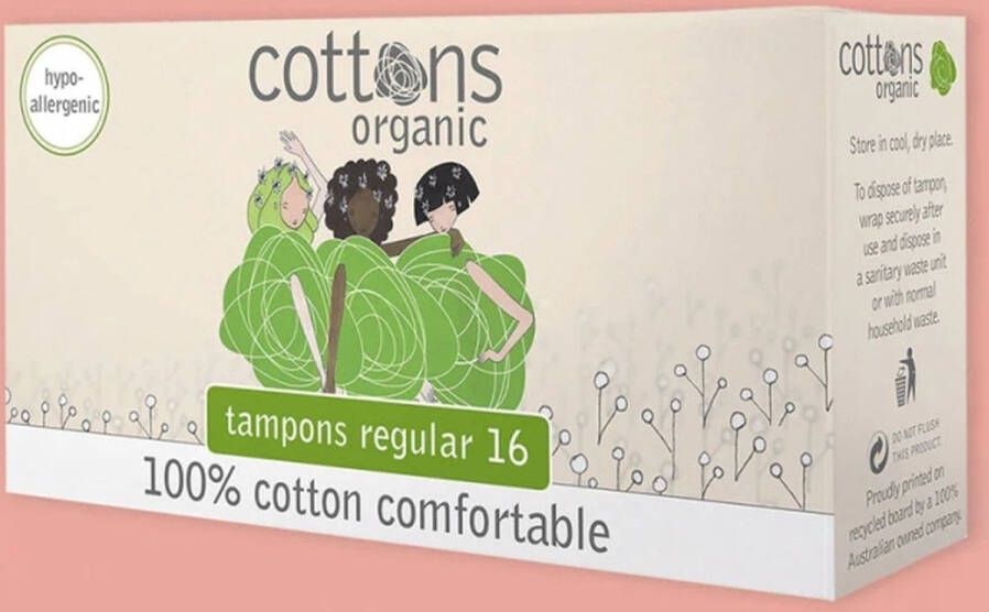 Cottons Regular Tampons 16 stuks