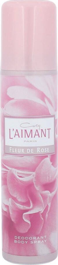 Coty Body Spray L'Aimant Fleur De Rose 75 ml Voor Vrouwen