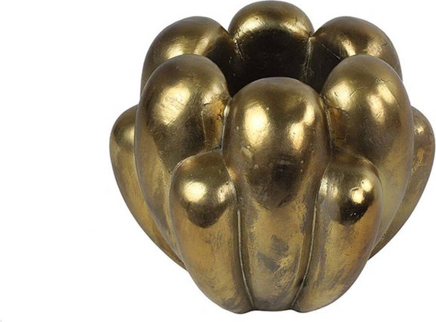 Decostar Bloempot lily aw l28b25h23cm goud