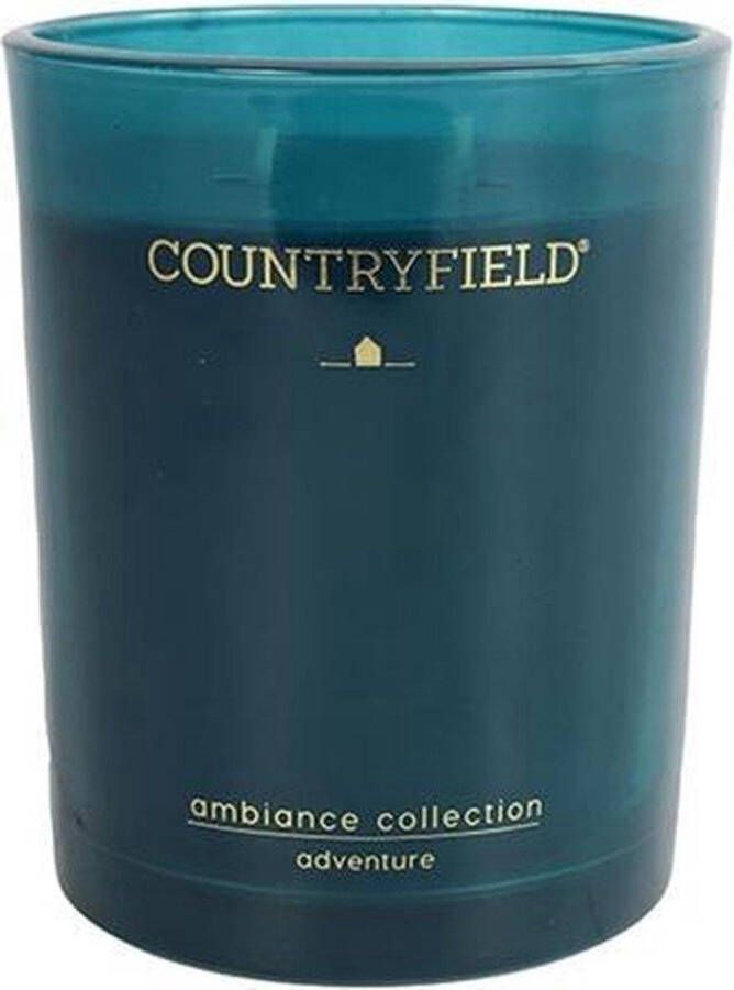 Countryfield Candle Countryfield Geurkaars Adventure Ambiance Collection Petrol |ø10 cm