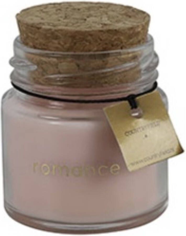 Countryfield Geurkaars Romance mini roze per 2 stuks L4 5B4 5H5CM