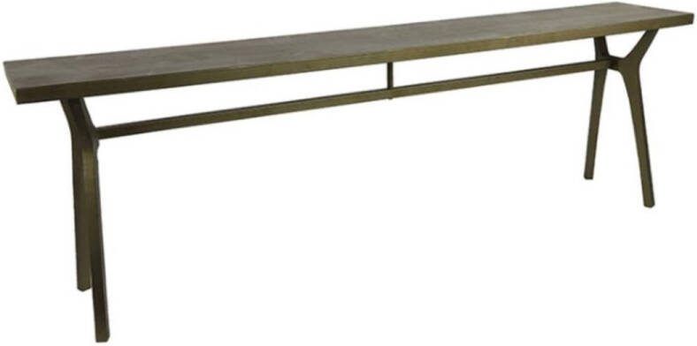 Countryfield Industriële brons ''Foxfield'' bank L25xB150xH48 5 cm