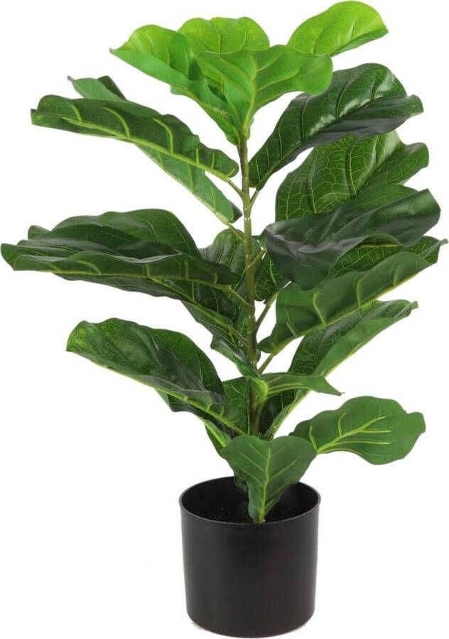 Non Branded Non-branded Kunstplant Ficus Lyrata 35 X 30 X 70 Cm Groen