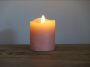 Countryfield LED kaarsen stompkaarsen 2x st roze D5 x H7 2 cm timer warm wit - Thumbnail 3