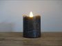 Countryfield LED kaarsen stompkaarsenen 2x st zwart D5 x H7 2 cm timer warm wit - Thumbnail 3