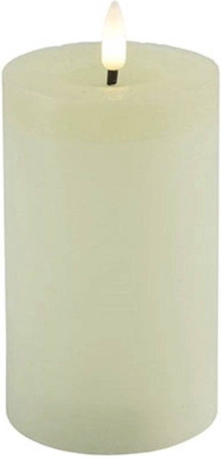 Coppens Stompkaars rustiek 7 5CM LED Lyon M creme