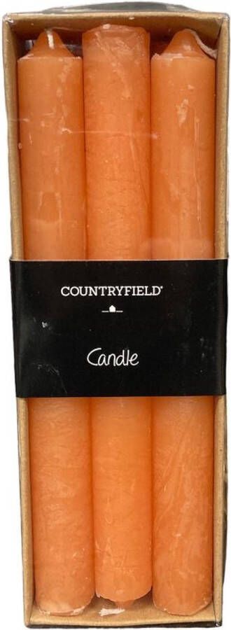 Merkloos Sans marque Set van 6 kaarsen Countryfield 20cm | Beige