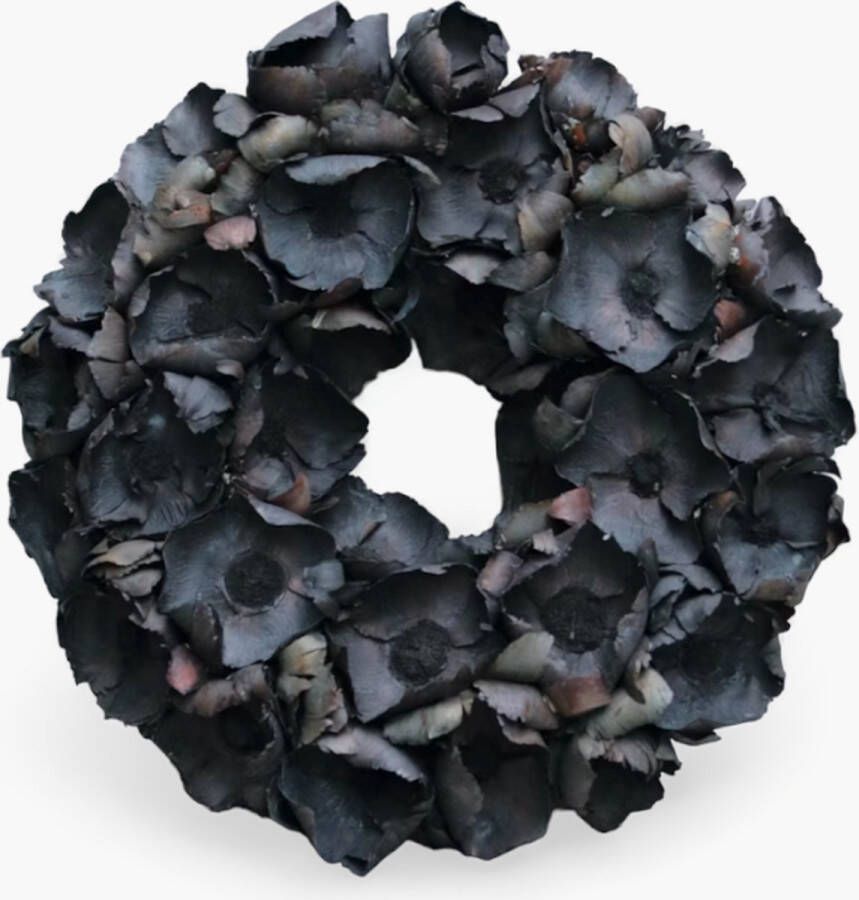 Couronne Krans 'Palm Cup' (Ø45cm) Black