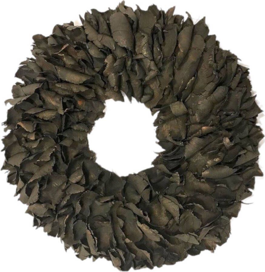 Couronne Krans 'Palm Petal' (Ø40cm) Black