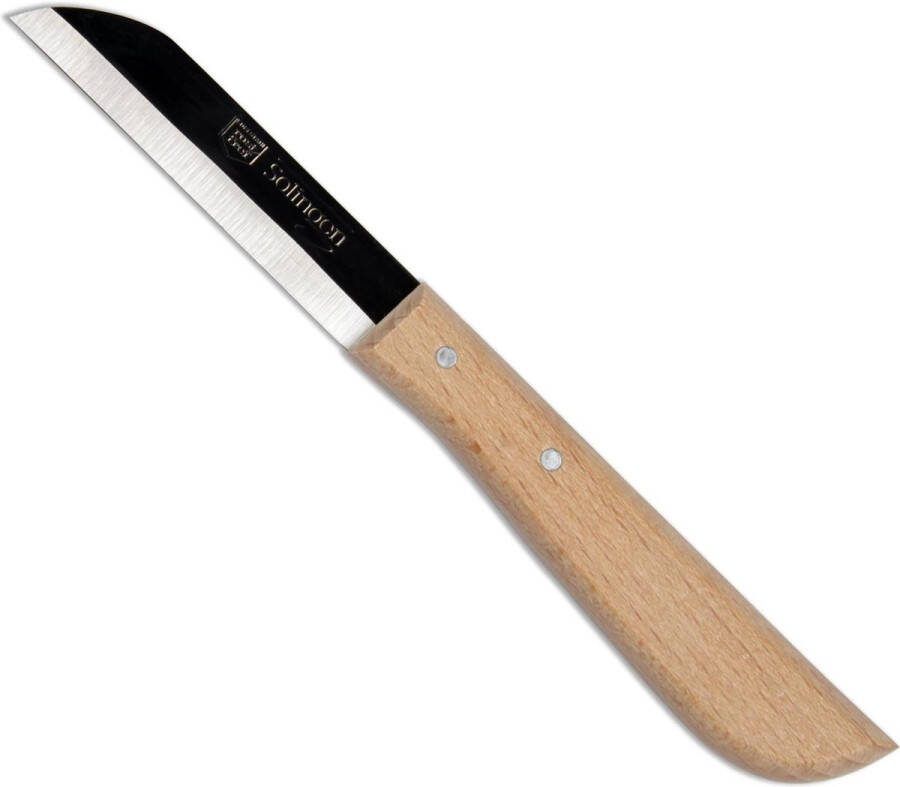 Couteaux by Solinger Aardappelmesje 7 cm RVS & Beukenhout Stijlvol & Scherp