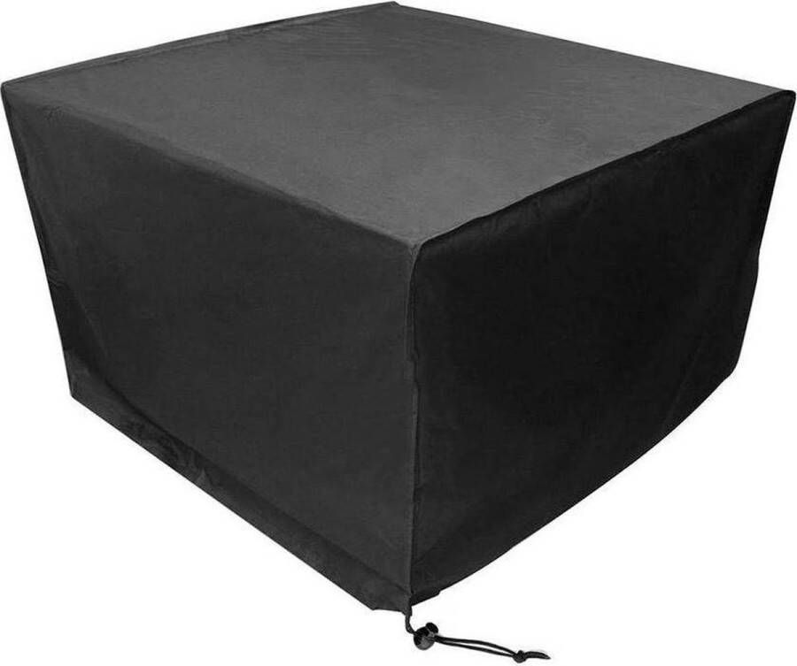 COVER UP HOC Beschermhoes Tuinmeubel 123x123x74 Zwart Loungeset Hoogwaardige kwaliteit Waterproof hoes tuinmeubelen