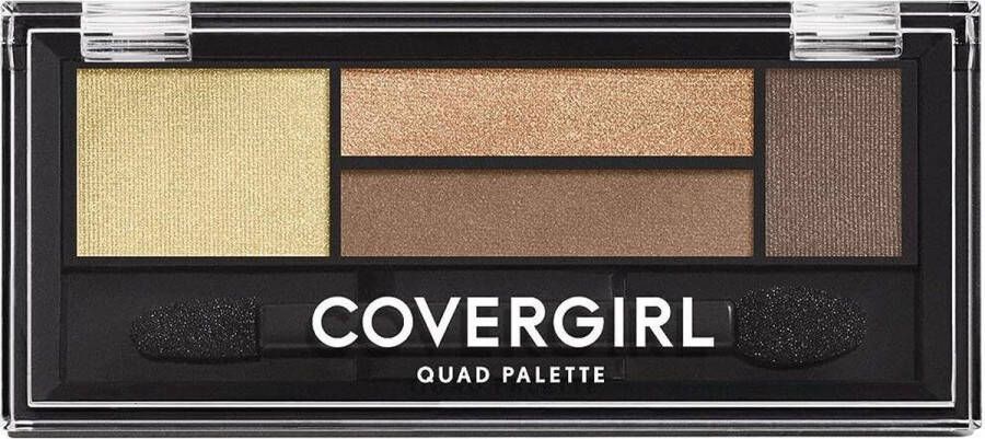 Covergirl Quad Palette 705 Go For The Golds Oogschaduw 4 glanzende gouden tinten