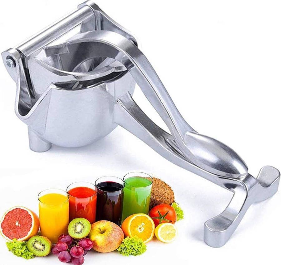 CoverMore Citruspers Citroenpers Limoenpers Sinaasappel juicer Handmatige Fruitpers Metaal RVS Sinaasappelpers Citruspersen