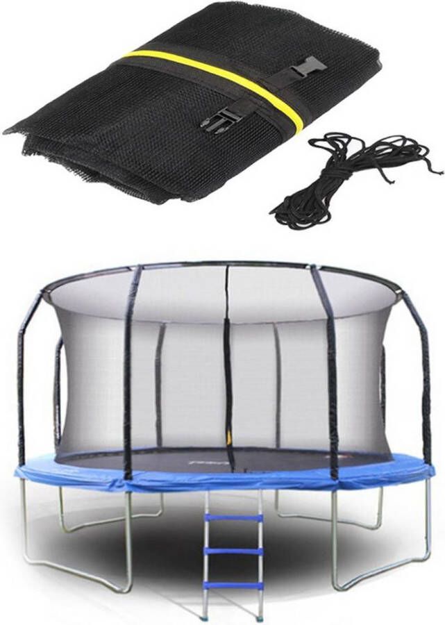 Covie Trampoline Veiligheidsnet Hek Trampoline Beschermend Binnennet 8 poten Trampoline beschermd