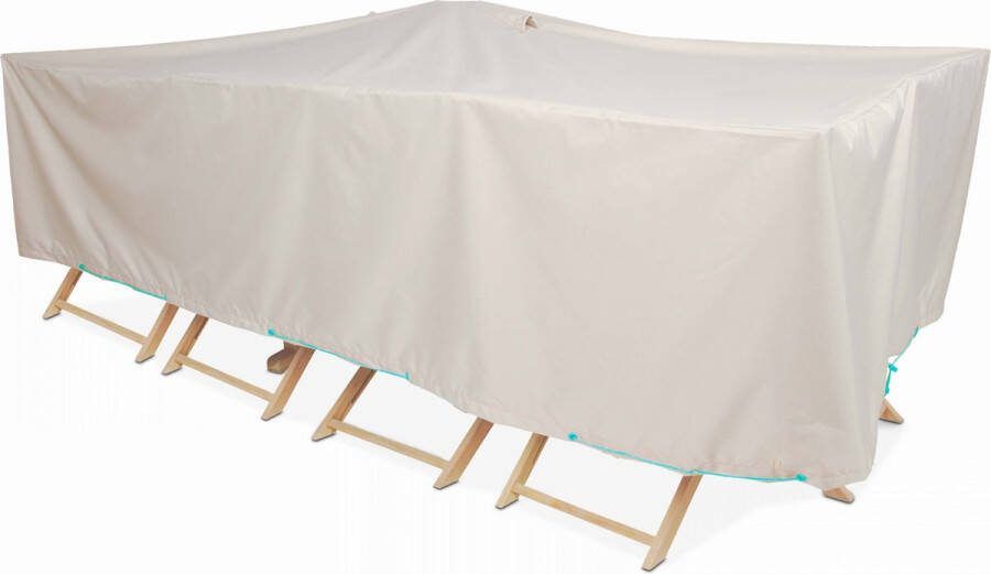 Cov'up by Distrigard Cov'Up Tuintafelhoes tuinsethoes 310 x 130 x 60 (lxbxh) met ventilatie systeem pop'up Zware kwaliteit