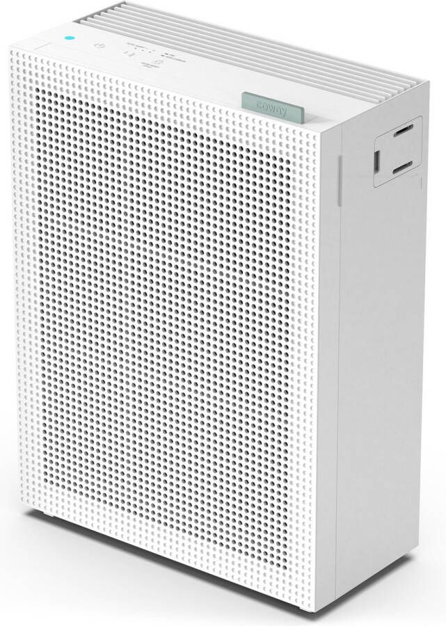 Coway Airmega 150 Luchtreiniger met HEPA Filter Air Purifier Luchtreinigers met Koolstoffilter GreenHEPA™ Technology Tegen Stof Pollen Allergieën Stille Modus CADR 281 m³ h Ruimtes tot 73 m² Luchtkwaliteit Indicator Wit