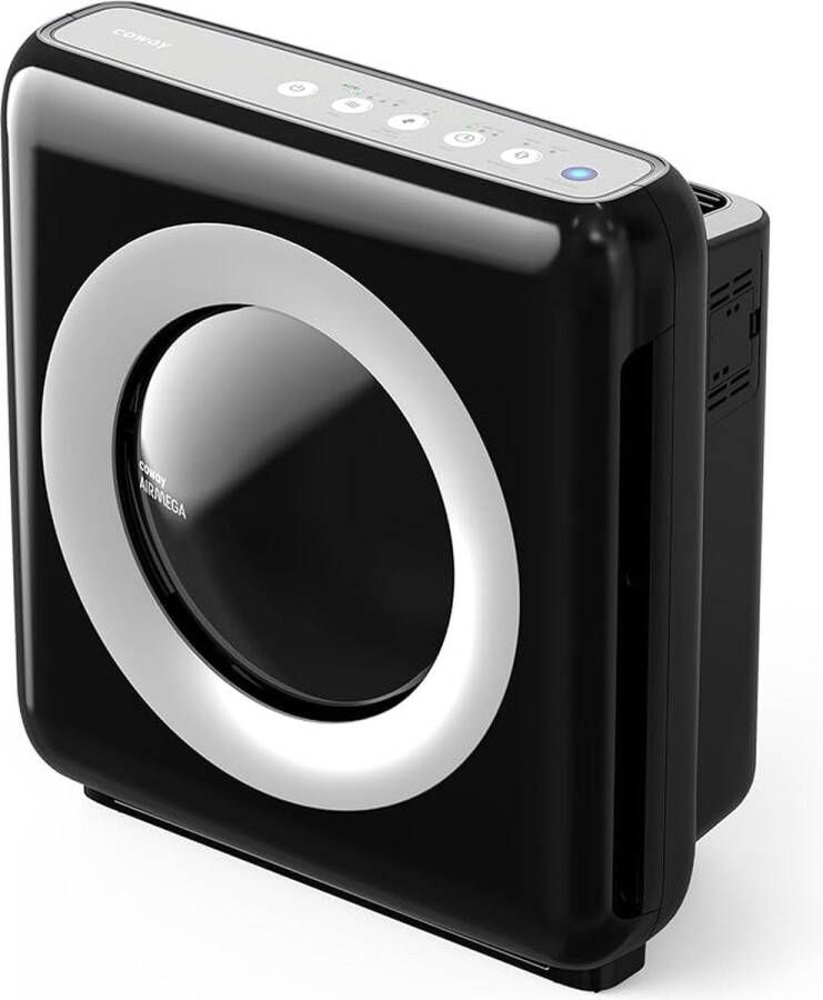 Coway AP-1512HH Mighty luchtreiniger tot 109m² verwijdert tot 99 999% van deeltjes tot 0 01µm virussen en aerosolen GreenHEPA-technologie verkozen tot VS Beste Luchtreiniger door Wirecutter zwart [Energieklasse A++]
